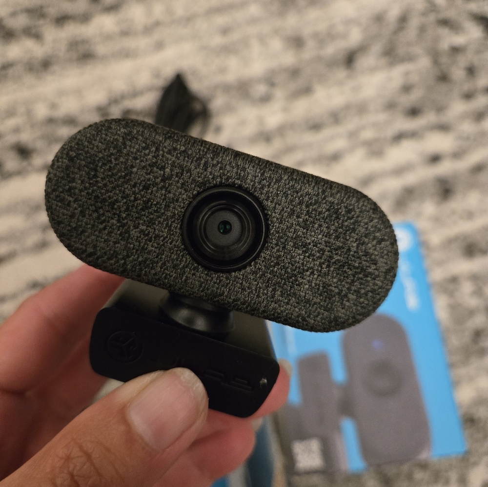 JLab Black Webcam